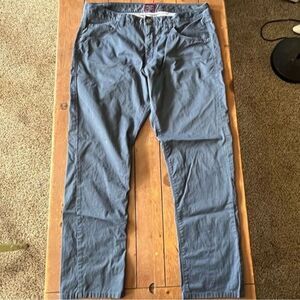 UNTUCKit 5 Pocket Pima Cotton Blue Straight Pants